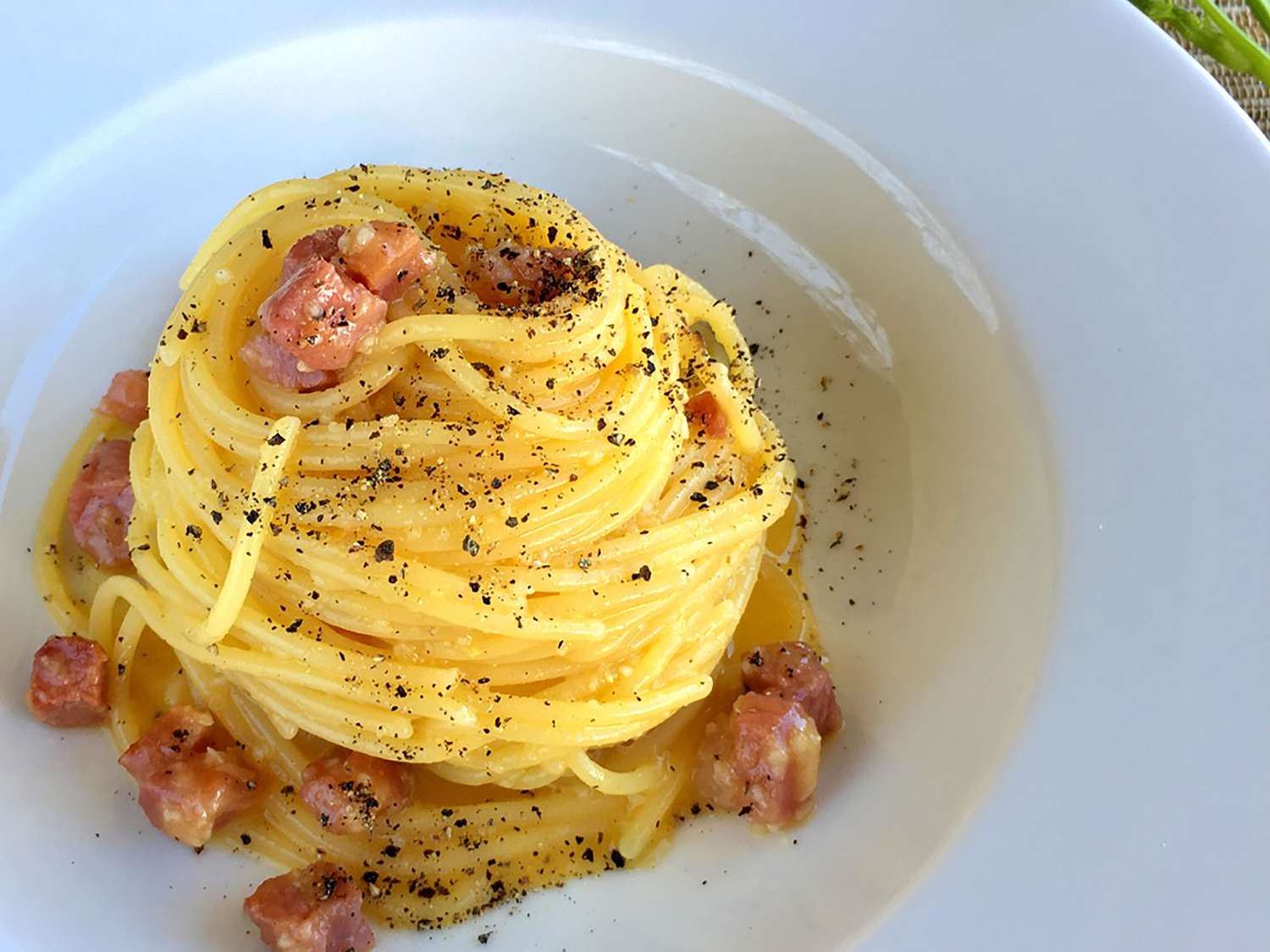 Spaghetti carbonara