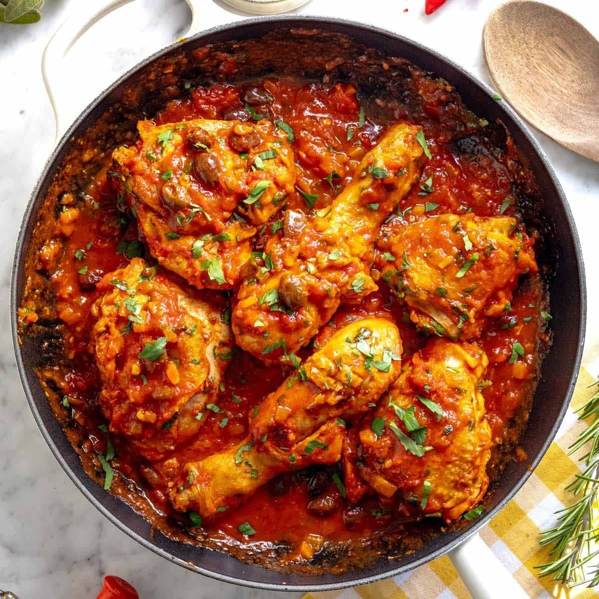 Pollo alla cacciatora